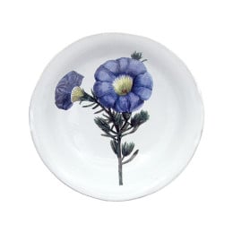 Small Bell Flower Deep Dish