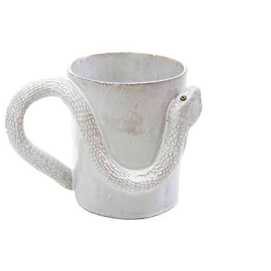 Snake Cup with Golden and Black Eyes