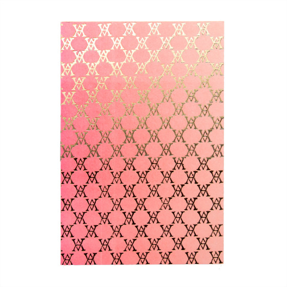 Monogramme Notebook (Baby Pink)