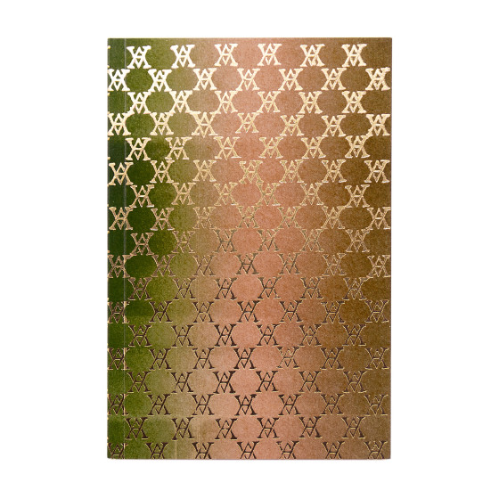 Carnet Monogramme (vert-de-gris)