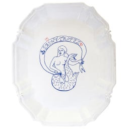 Large Saint-Tropez Platter - Mermaid