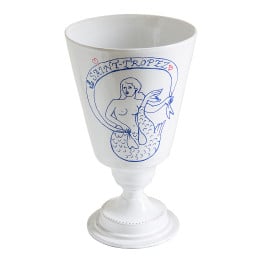 Small Saint-Tropez Vase - Mermaid Left Profile