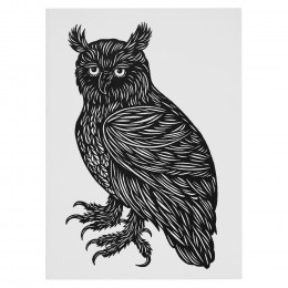 Patch Owl and Bear Notebook